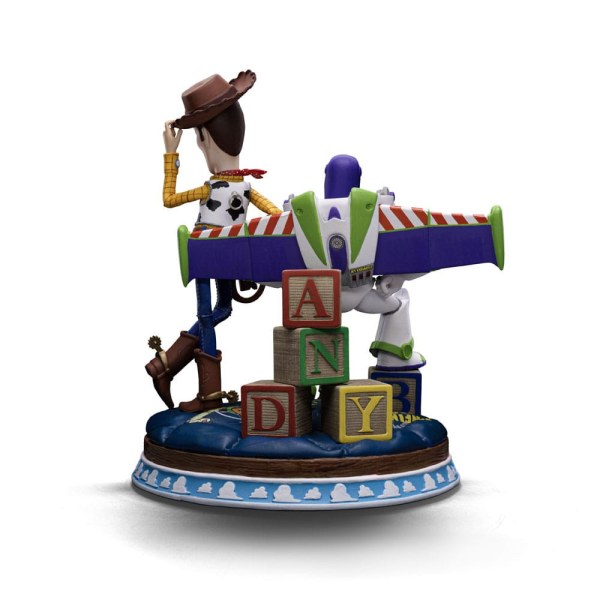 Estatuilla Toy Story 1 Deluxe Art Scale Buzz & Woody 38 10