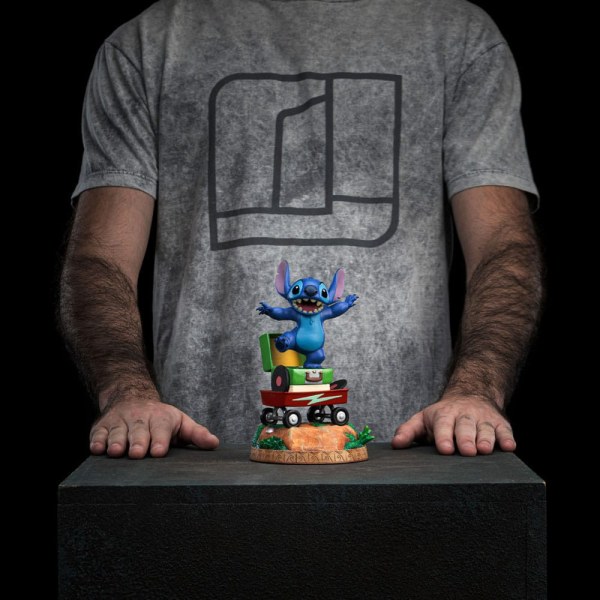 Estatuilla Lilo & Stitch 1 10 Scale Stitch 17 cm