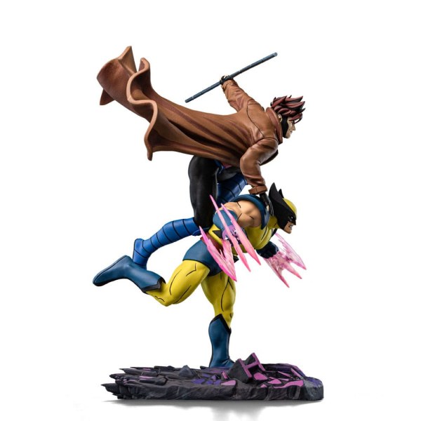 Estatuilla Marvel 1 Deluxe Art Scale 10 X-Men ´97 Gambit & Wolverine 29 cm