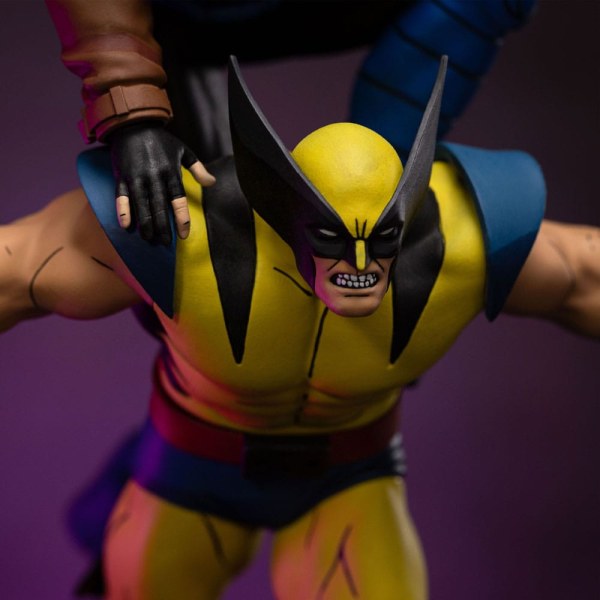 Estatuilla Marvel 1 Deluxe Art Scale 10 X-Men ´97 Gambit & Wolverine 29 cm