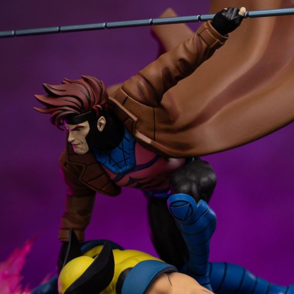 Estatuilla Marvel 1 Deluxe Art Scale 10 X-Men ´97 Gambit & Wolverine 29 cm