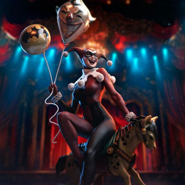 Estatuilla DC Comics 1 10 Scale Harley Quinn Unleashed 30 cm