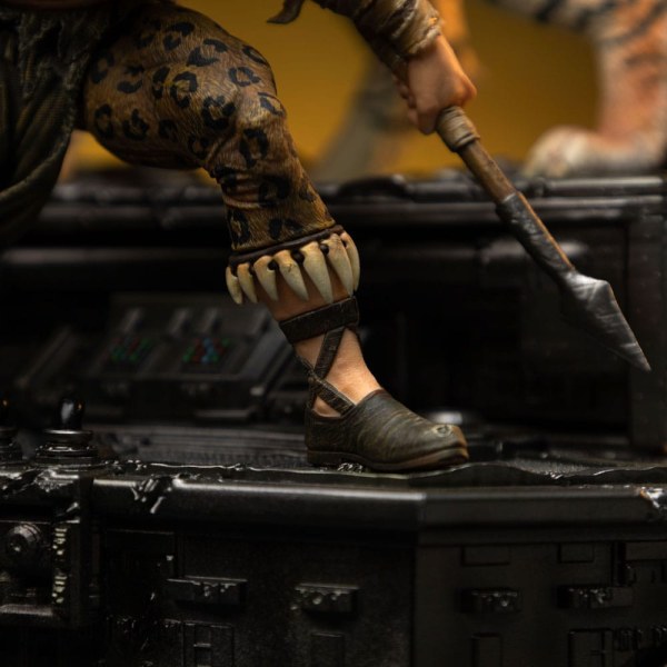 Estatuilla Hombre Araña vs. Villanos 1 BDS 10 Scale Kraven Diorama 22 cm