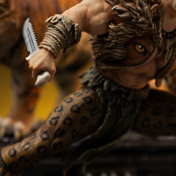 Estatuilla Hombre Araña vs. Villanos 1 BDS 10 Scale Kraven Diorama 22 cm