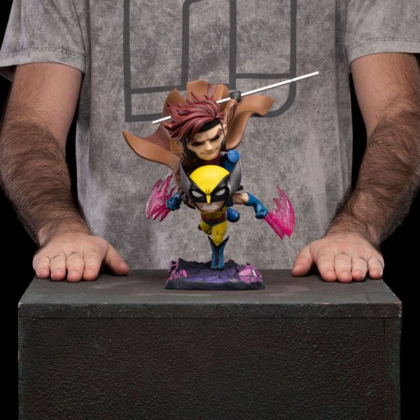 Figura PVC de X-Men 97 Mini Co. Gambit y Wolverine 23 cm