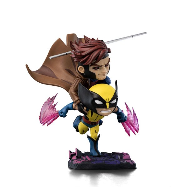 Figura PVC de X-Men 97 Mini Co. Gambit y Wolverine 23 cm