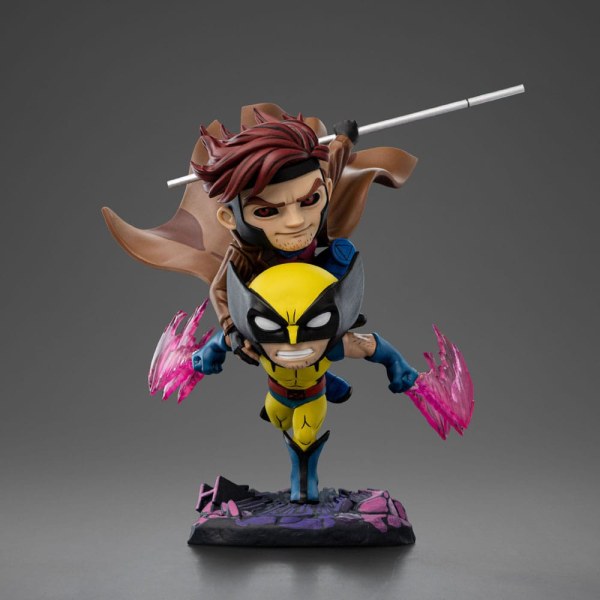 Figura PVC de X-Men 97 Mini Co. Gambit y Wolverine 23 cm