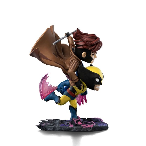 Figura PVC de X-Men 97 Mini Co. Gambit y Wolverine 23 cm