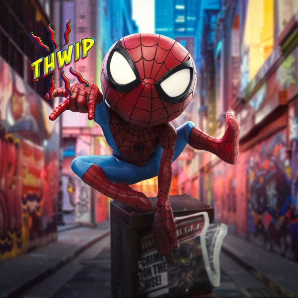 Figura PVC Hombre Araña 17 cm Marvel Mini Co.