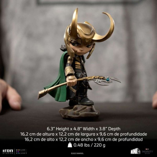 Figura PVC Loki 15 cm Los Vengadores Infinity Saga Mini Co.