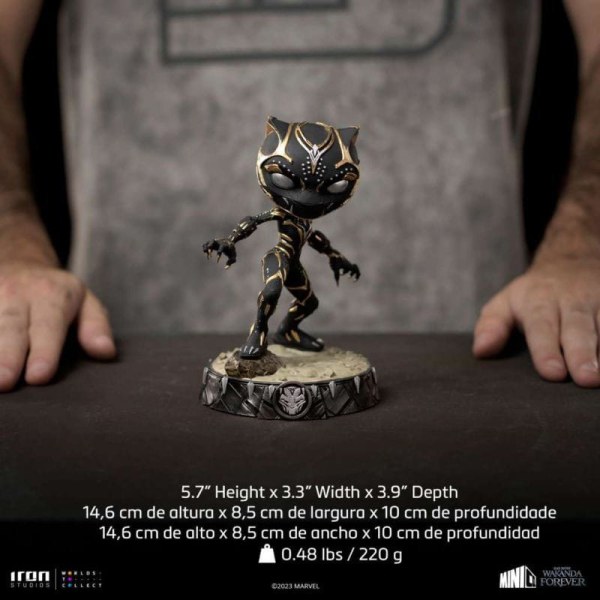 Figura de PVC de Shuri de Pantera Negra Wakanda Forever Mini Co. 15 cm