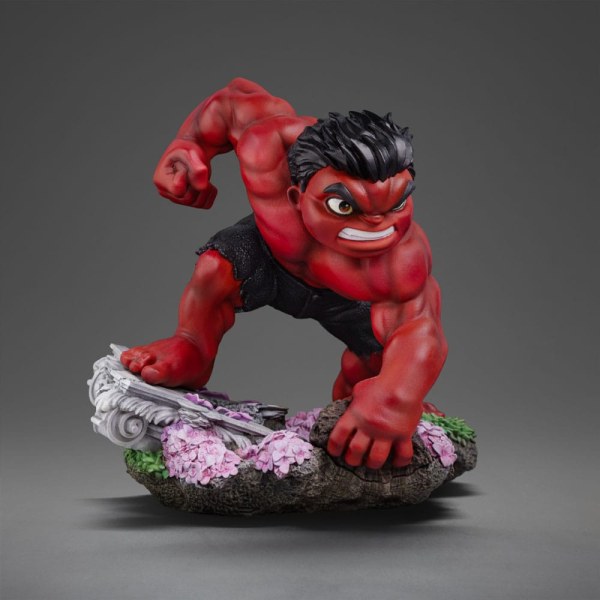 Figura PVC Capitán América 4 Mini Co. Hulk Rojo 16 cm