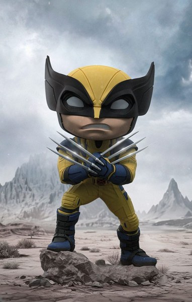 Figura de PVC de Lobezno de Marvel Deadpool & Wolverine Mini Co. 13 cm