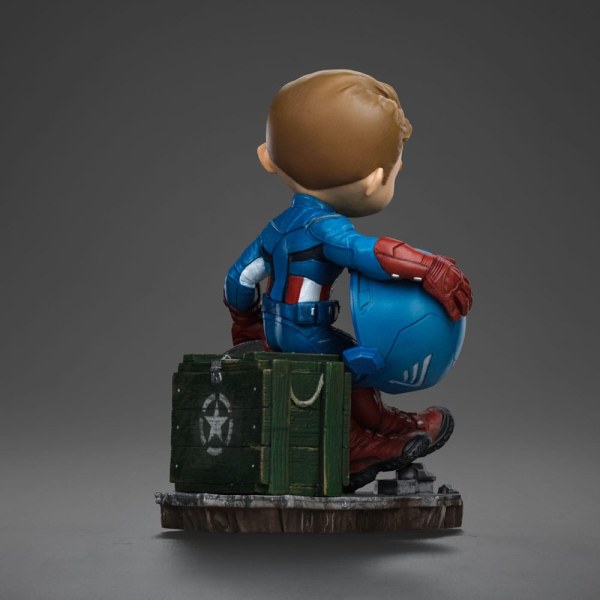 Figura PVC Los Vengadores Infinity Saga Mini Co. Capitán América 14 cm