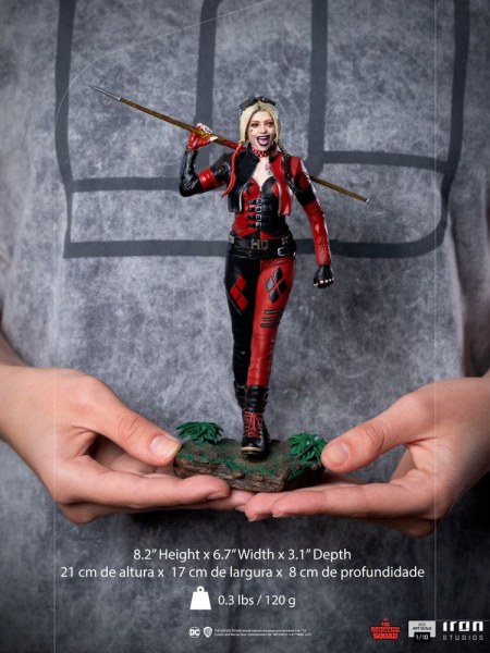 Estatuilla del 10 1 Art Scale Harley Quinn 21 cm
