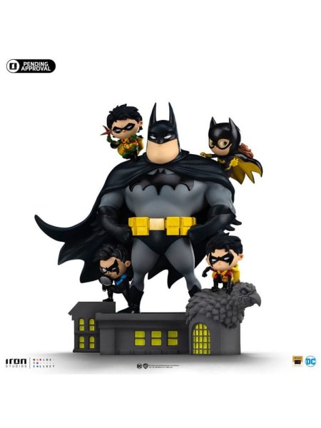 Figura Batman Iconos animados PVC Batman Familia 18 cm