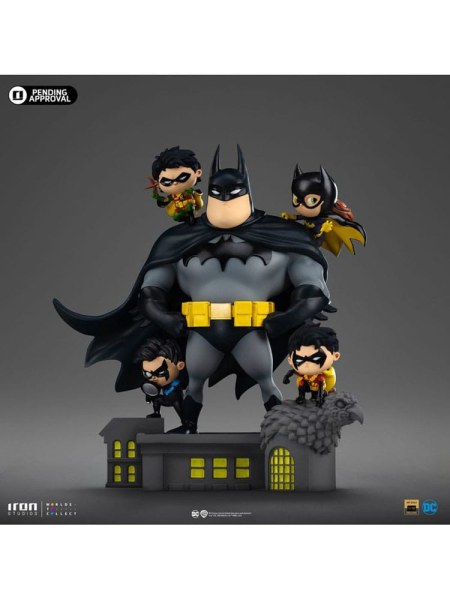 Figura Batman Iconos animados PVC Batman Familia 18 cm