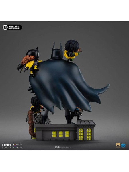 Figura Batman Iconos animados PVC Batman Familia 18 cm