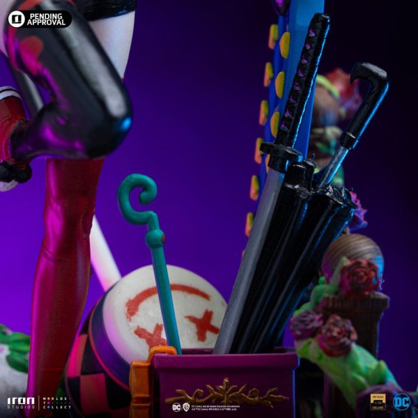 Estatuilla DC Comics 1 Deluxe Art Scale Harley Quinn (Sirenas de Ciudad Gótica) 22 cm