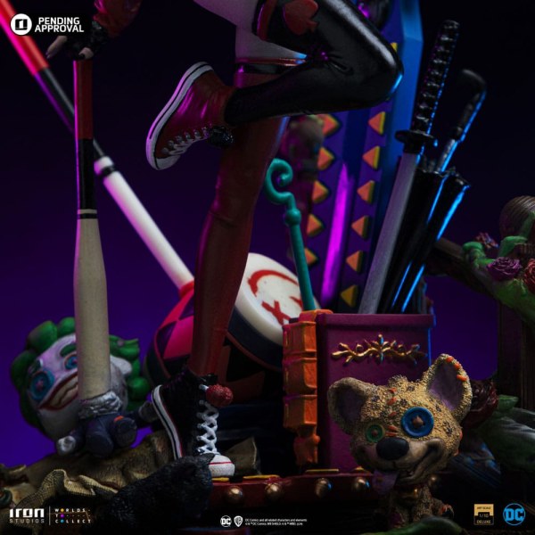 Estatuilla DC Comics 1 Deluxe Art Scale Harley Quinn (Sirenas de Ciudad Gótica) 22 cm
