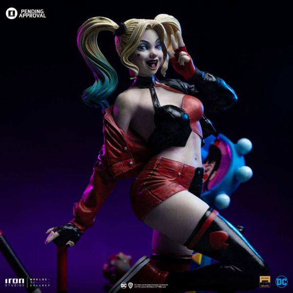 Estatuilla DC Comics 1 Deluxe Art Scale Harley Quinn (Sirenas de Ciudad Gótica) 22 cm