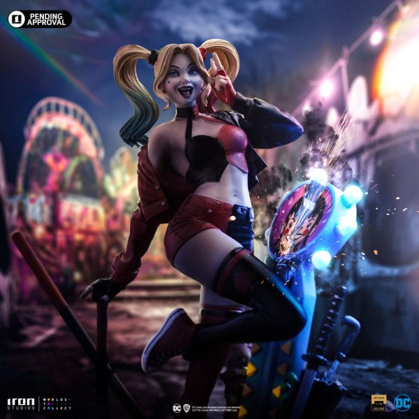 Estatuilla DC Comics 1 Deluxe Art Scale Harley Quinn (Sirenas de Ciudad Gótica) 22 cm