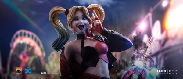Estatuilla DC Comics 1 Deluxe Art Scale Harley Quinn (Sirenas de Ciudad Gótica) 22 cm