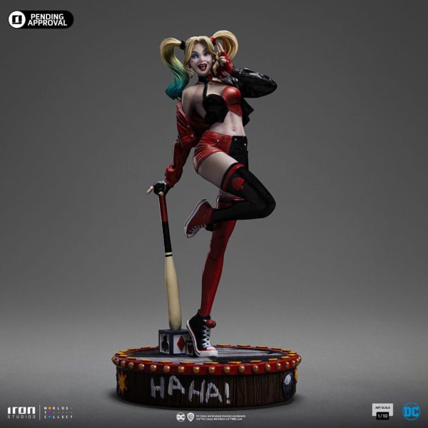 Estatuilla DC Comics 1 Art Scale Harley Quinn (Sirenas de Ciudad Gótica) 22 cm