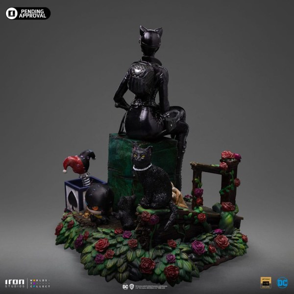 Estatuilla DC Comics 1 Deluxe Art Scale Catwoman (Sirenas de Ciudad Gótica) 21 cm
