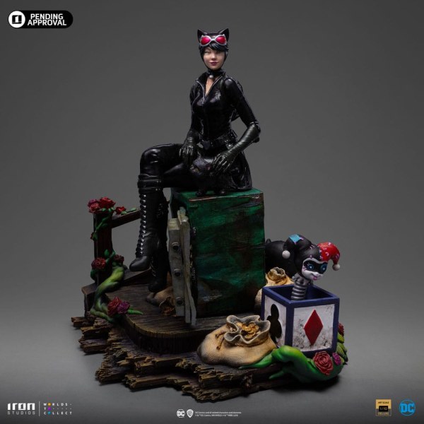 Estatuilla DC Comics 1 Deluxe Art Scale Catwoman (Sirenas de Ciudad Gótica) 21 cm