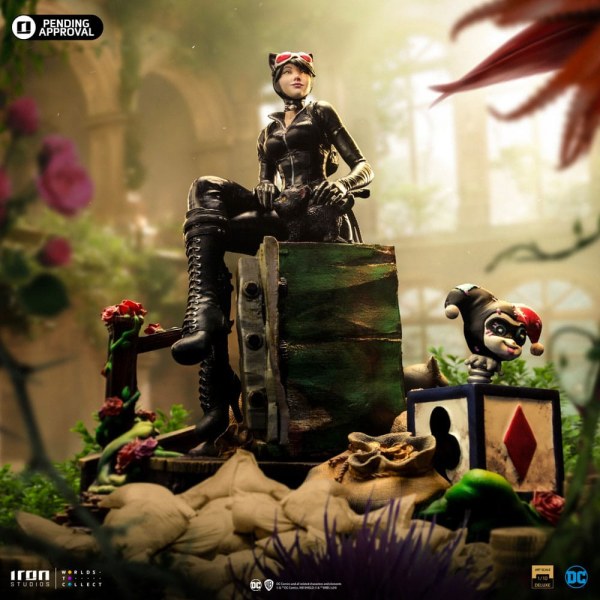 Estatuilla DC Comics 1 Deluxe Art Scale Catwoman (Sirenas de Ciudad Gótica) 21 cm