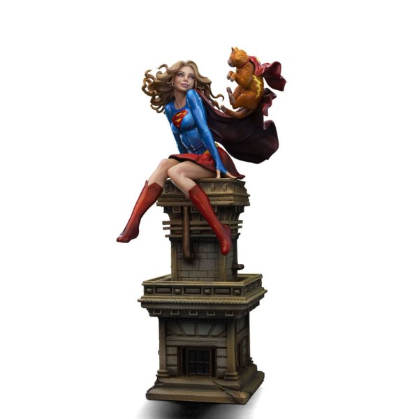 Estatuilla DC 10 1 Scale Super Girl Serie # 8 25 cm