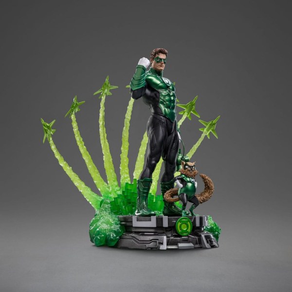 Estatuilla DC Comics Deluxe Art 10 1 Verde Unleashed 24 cm