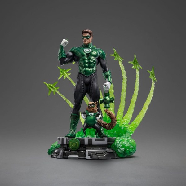 Estatuilla DC Comics Deluxe Art 10 1 Verde Unleashed 24 cm
