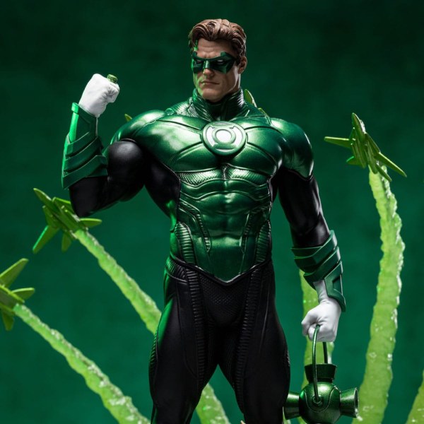 Estatuilla DC Comics Deluxe Art 10 1 Verde Unleashed 24 cm