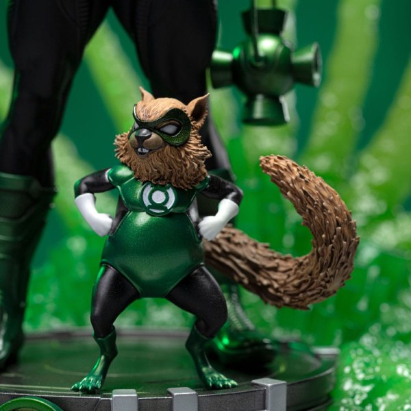 Estatuilla DC Comics Deluxe Art 10 1 Verde Unleashed 24 cm