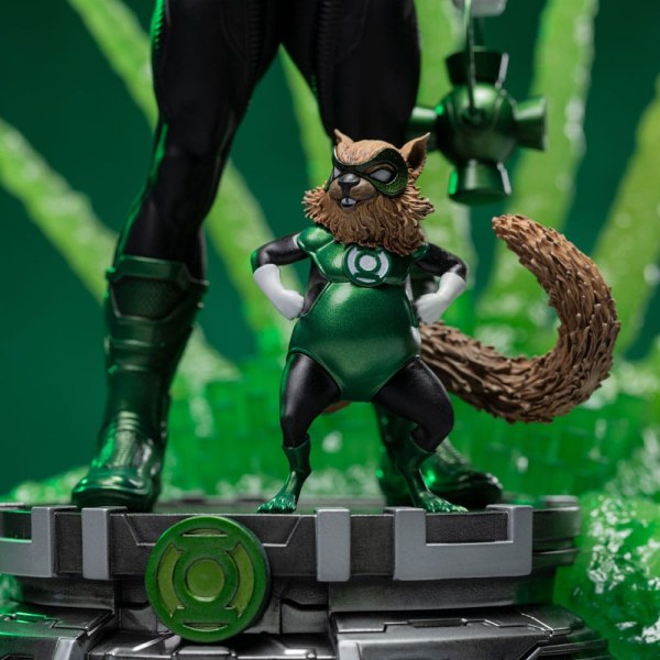 Estatuilla DC Comics Deluxe Art 10 1 Verde Unleashed 24 cm