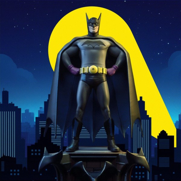 Estatuilla DC 10 1 Scale Batman Detective 85 Aniversario 26 cm