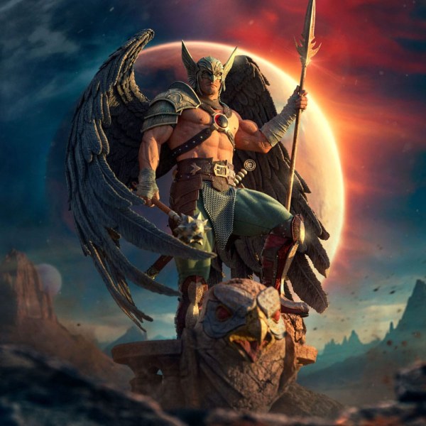 Estatuilla DC 10 1 Scale Hawkman 10º Aniversario 29 cm