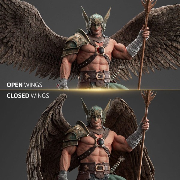 Estatuilla DC 10 1 Scale Hawkman 10º Aniversario 29 cm