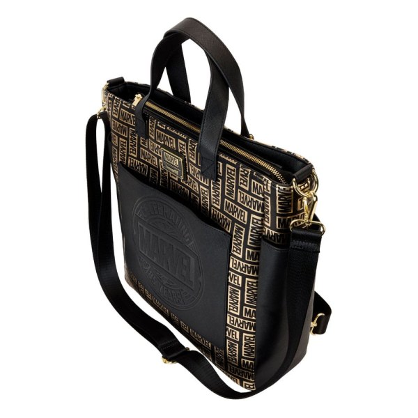 Mochilas y bolsa de compras con el logotipo de Marvel by Loungefly