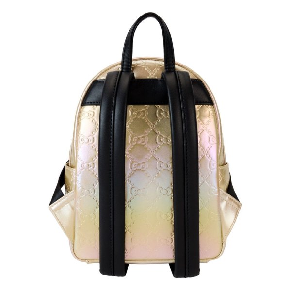 mochilas Hello Kitty 50th Anniversary de Loungefly Mini Metallic Gold