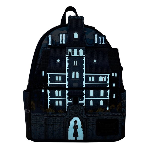 Miércoles de Loungefly bolsa para dos Mini Nevermore Academy