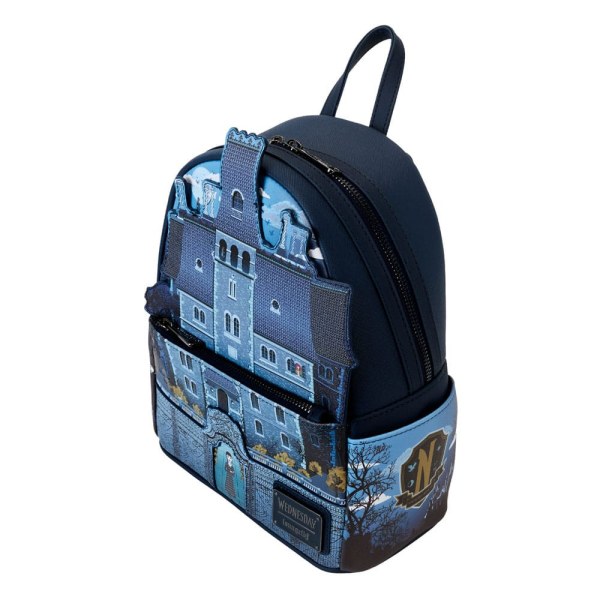 Miércoles de Loungefly bolsa para dos Mini Nevermore Academy