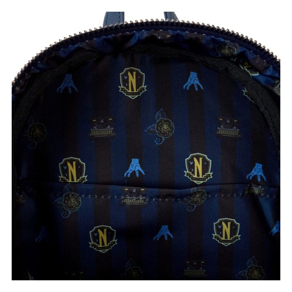Miércoles de Loungefly bolsa para dos Mini Nevermore Academy