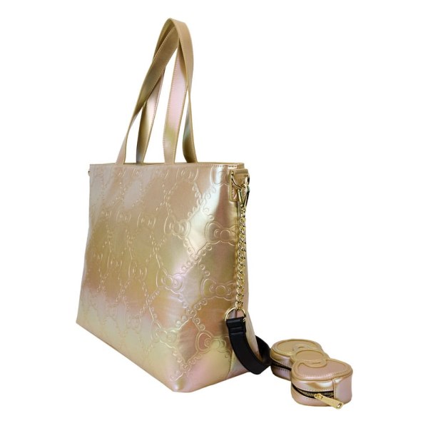 Bolsa de compras Hello Kitty by Loungefly 50 aniversario oro