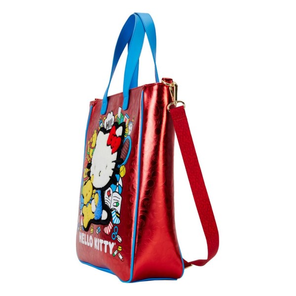 Bolso de compras y cartera con motivo del 50.º aniversario de Hello Kitty by Loungefly