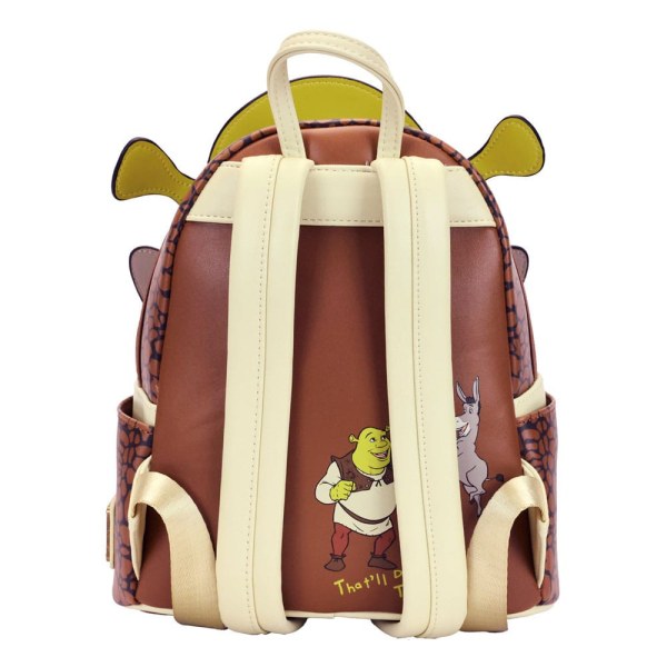 Mini Mochila de cosplay de Shrek y Donkey de Dreamworks by Loungefly