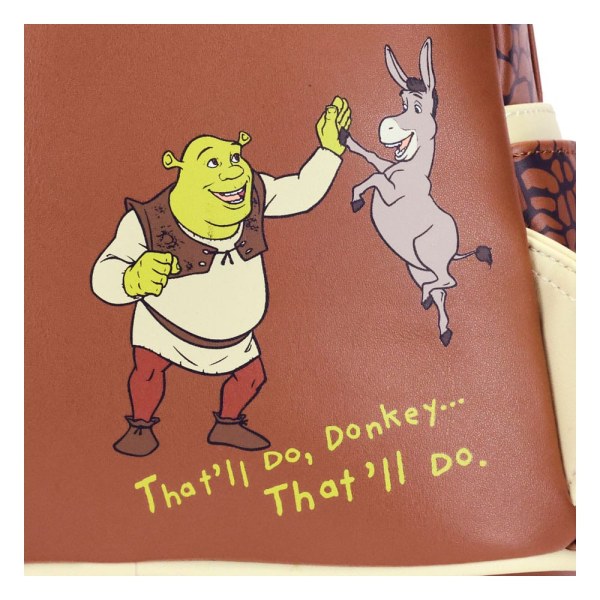 Mini Mochila de cosplay de Shrek y Donkey de Dreamworks by Loungefly