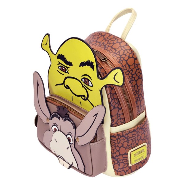 Mini Mochila de cosplay de Shrek y Donkey de Dreamworks by Loungefly